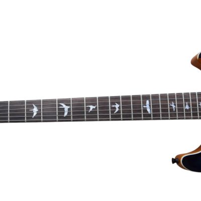 Custom Monarch 24 Gray Blue Flame Maple Top Guitar - Image 7