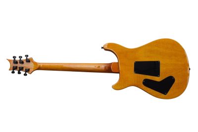Custom Monarch 24 Gray Blue Flame Maple Top Guitar - Image 8