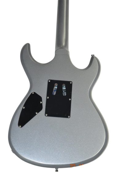 Custom Obsidian RZK 600 Richard Platinum Silver Tremolo Guitar - Image 8