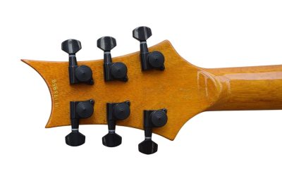 Custom Monarch 24 Gray Blue Flame Maple Top Guitar - Image 9