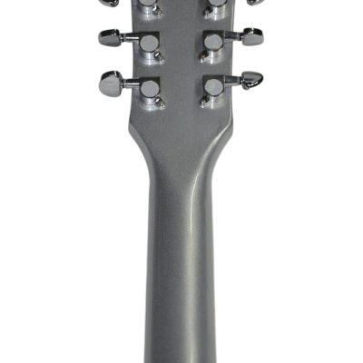 Custom Obsidian RZK 600 Richard Platinum Silver Tremolo Guitar - Image 9