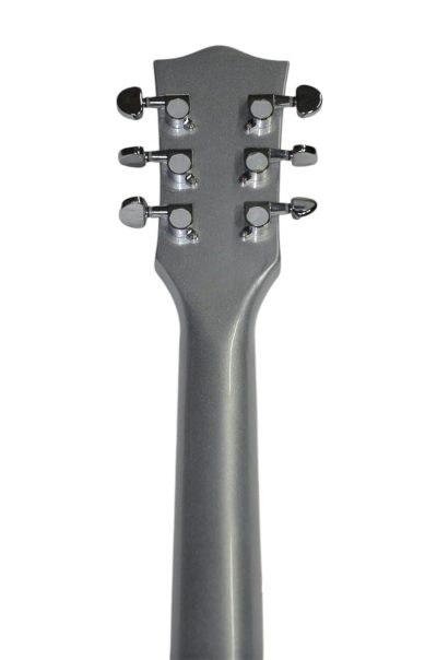 Custom Obsidian RZK 600 Richard Platinum Silver Tremolo Guitar - Image 9
