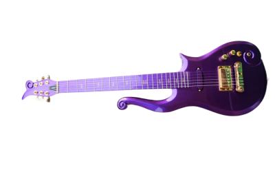 Custom Ember Prince Cloud Purple Violet Electric Guitar - Image 2