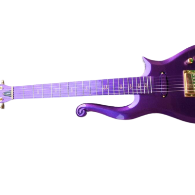 Custom Ember Prince Cloud Purple Violet Electric Guitar - Image 2