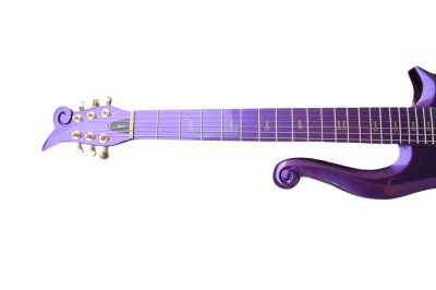 Custom Ember Prince Cloud Purple Violet Electric Guitar - Image 4