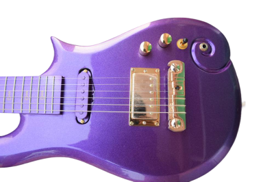 Custom Ember Prince Cloud Purple Violet Electric Guitar - Image 8