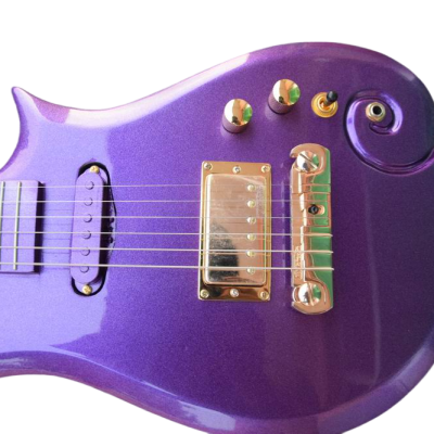 Custom Ember Prince Cloud Purple Violet Electric Guitar - Image 8
