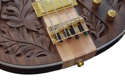 Custom Nova Lemmy Kilmister I Engrave Carved 4003 Walnut Satin Bass - Image 14