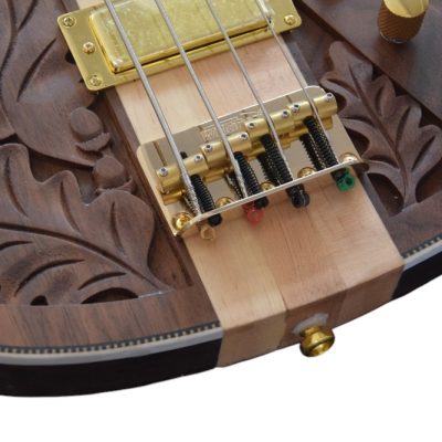 Custom Nova Lemmy Kilmister I Engrave Carved 4004 Walnut Satin Bass - Image 14