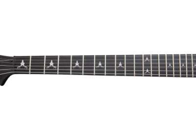 Custom Obsidian Hetfield Black Explorer Graphite Nut Guitar - Image 4