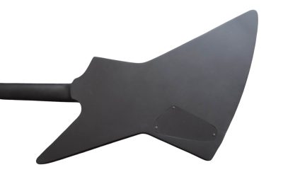 Custom Obsidian Hetfield Black Explorer Graphite Nut Guitar - Image 9
