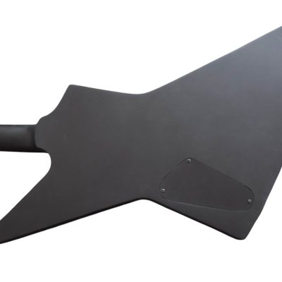 Custom Obsidian Hetfield Black Explorer Graphite Nut Guitar - Image 9