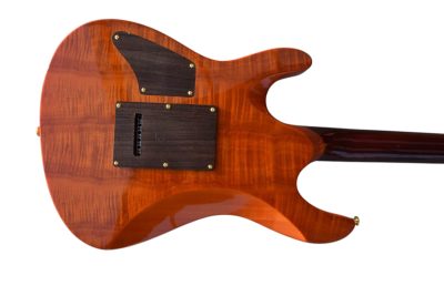 Custom Magnitude Roasted Alder Body Waterfall Burl Maple Top Guitar - Image 10
