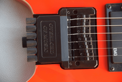 Custom Diplomat Boden Red Headless Guitar - Image 6