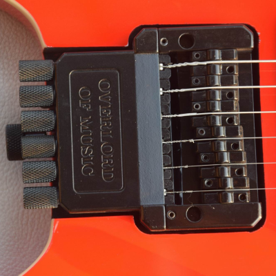 Custom Diplomat Boden Red Headless Guitar - Image 6