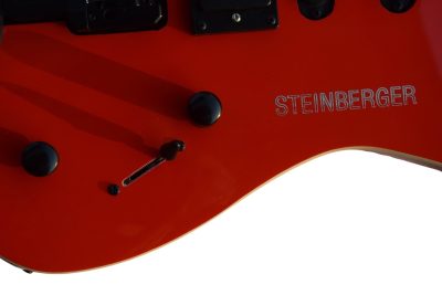 Custom Diplomat Boden Red Headless Guitar - Image 8