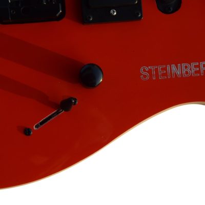 Custom Diplomat Boden Red Headless Guitar - Image 8