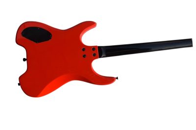 Custom Diplomat Boden Red Headless Guitar - Image 9