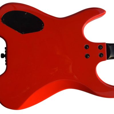 Custom Diplomat Boden Red Headless Guitar - Image 10