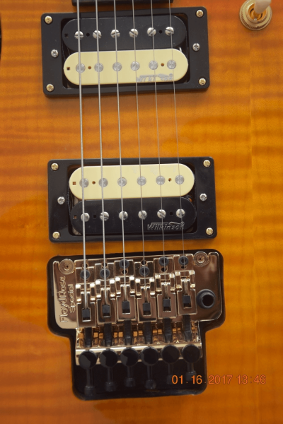 Custom Regent ST Sunburst Flame Maple Top 4 String Bass 6 String Guitar - Image 9