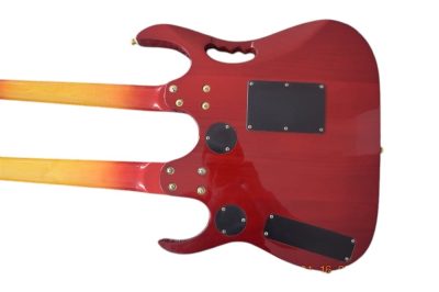 Custom Regent ST Sunburst Flame Maple Top 4 String Bass 6 String Guitar - Image 11