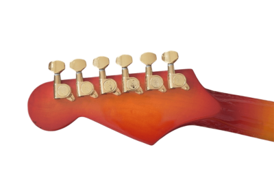 Custom Regent ST Sunburst Flame Maple Top 4 String Bass 6 String Guitar - Image 12