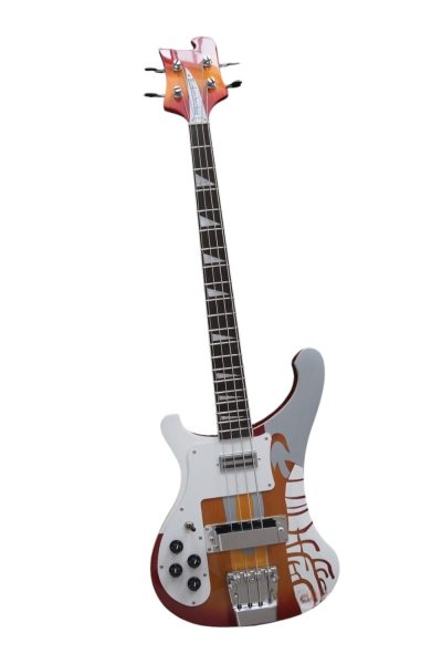 Custom Nova PM 4003 Fireglo Psychedelic Bass - Image 2