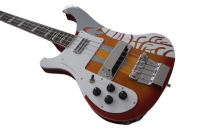 Custom Nova PM 4003 Fireglo Psychedelic Bass - Image 6