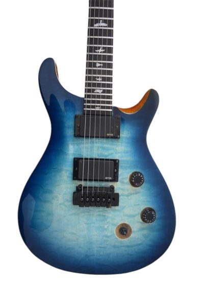Custom Monarch SE Quilted Maple Top Blue Burst Guitar