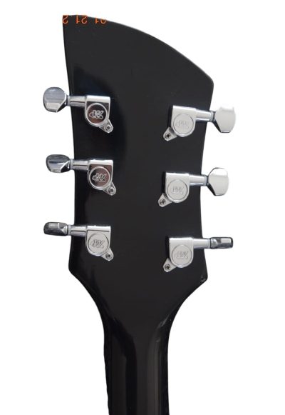 Custom Nova 4003 Rutherford Genesis Double Neck Black 4 String Bass 6 String Guitar - Image 8