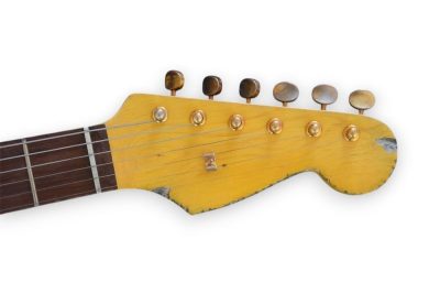 Custom Regent ST Aged Relic SRV Sunburst Finish Guitar - Image 4