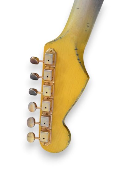 Custom Regent ST Aged Relic SRV Sunburst Finish Guitar - Image 10