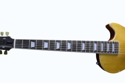 Custom Crown Gold Top P90 Vintage Aged Guitar - Image 4