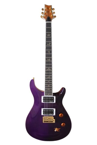 Custom Monarch SE Purple Flame Maple Guitar