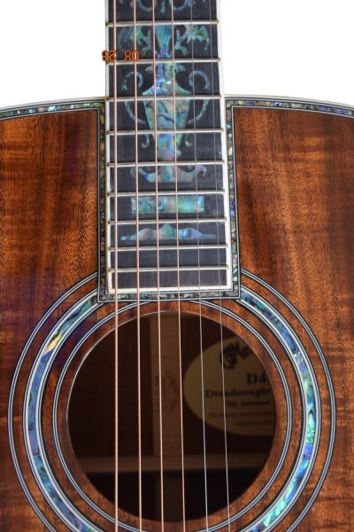 Custom Vertex D45 1833 Koa Solid Spruce Top Acoustic Guitar - Image 5