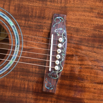 Custom Vertex D45 1833 Koa Solid Spruce Top Acoustic Guitar - Image 6