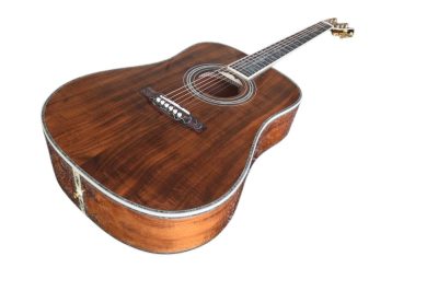 Custom Vertex D45 1833 Koa Solid Spruce Top Acoustic Guitar - Image 7