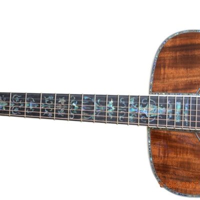 Custom Vertex D45 1833 Koa Solid Spruce Top Acoustic Guitar - Image 8