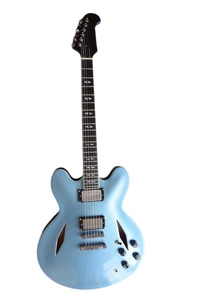 Custom Crown DG335 Grohl Pelham Blue Guitar