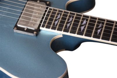 Custom Crown DG335 Dave Grohl Pelham Blue Guitar - Image 4