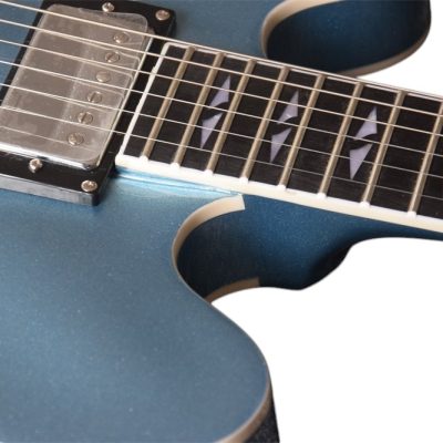 Custom Crown DG335 Grohl Pelham Blue Guitar - Image 4