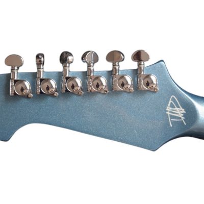 Custom Crown DG335 Dave Grohl Pelham Blue Guitar - Image 7