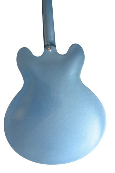 Custom Crown DG335 Dave Grohl Pelham Blue Guitar - Image 8