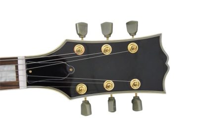 Custom Crown ES335 Bigsby Vibrato Tailpiece Vintage Sunburst Semi Hollow Jazz Fhole Guitar - Image 6