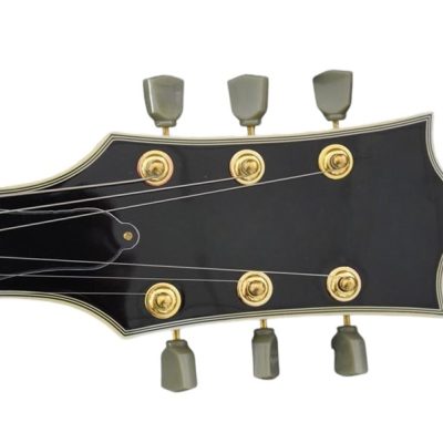 Custom Crown ES335 Bigsby Vibrato Tailpiece Vintage Sunburst Semi Hollow Jazz Fhole Guitar - Image 6