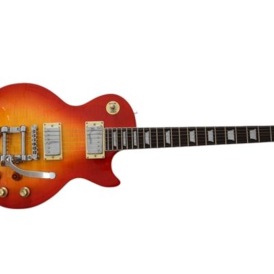 Custom Crown Joe Bonamassa Sunset Burst Bigsby Vibrato Tailpiece Guitar - Image 2