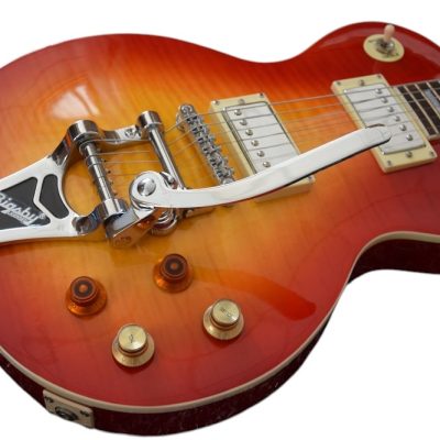 Custom Crown Joe Bonamassa Tomato Soup Burst Bigsby Vibrato Tailpiece Guitar - Image 8