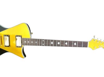Custom Aether Armada Black Gold Opaque Guitar - Image 5