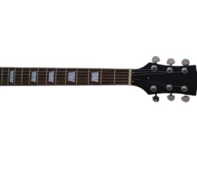Custom Crown SG Carved Skull Sunburst Guitar - Image 5