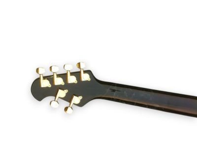 Custom Aether Armada Black Gold Opaque Guitar - Image 2